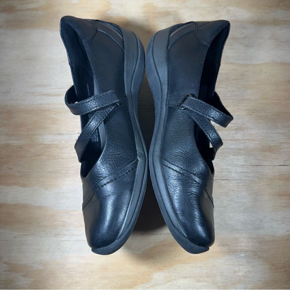 Earth Kara Newton Black Leather Mary Jane Shoes Women’s Size 6.5 - Picture 4 of 8